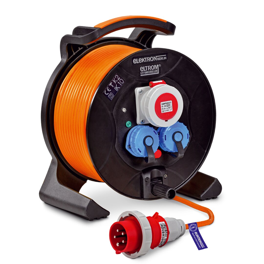 Kabeltrommel Eltrom®2 CEE wasserdicht