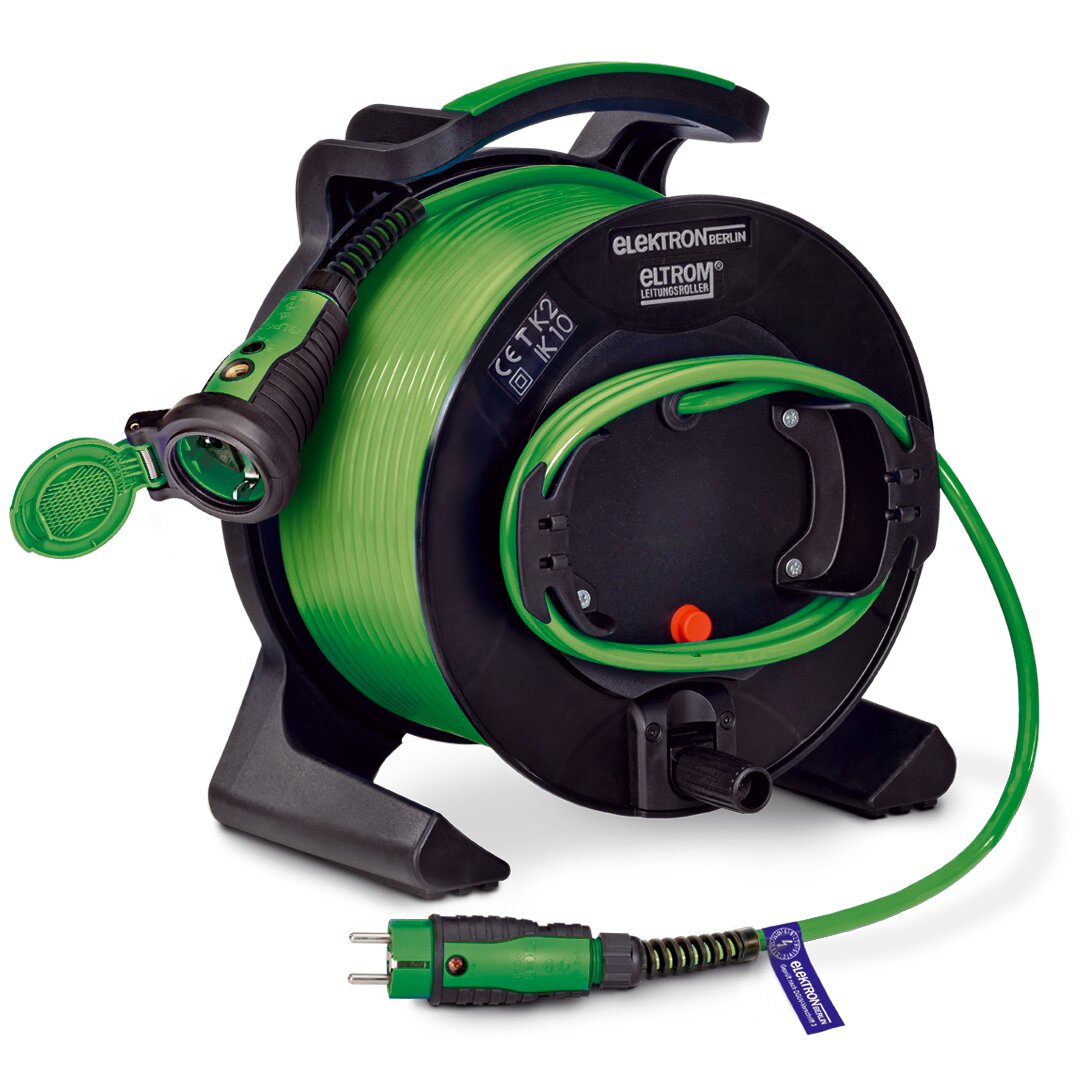 Gerüst-Kabeltrommel Eltrom®2 Schutzkontakt