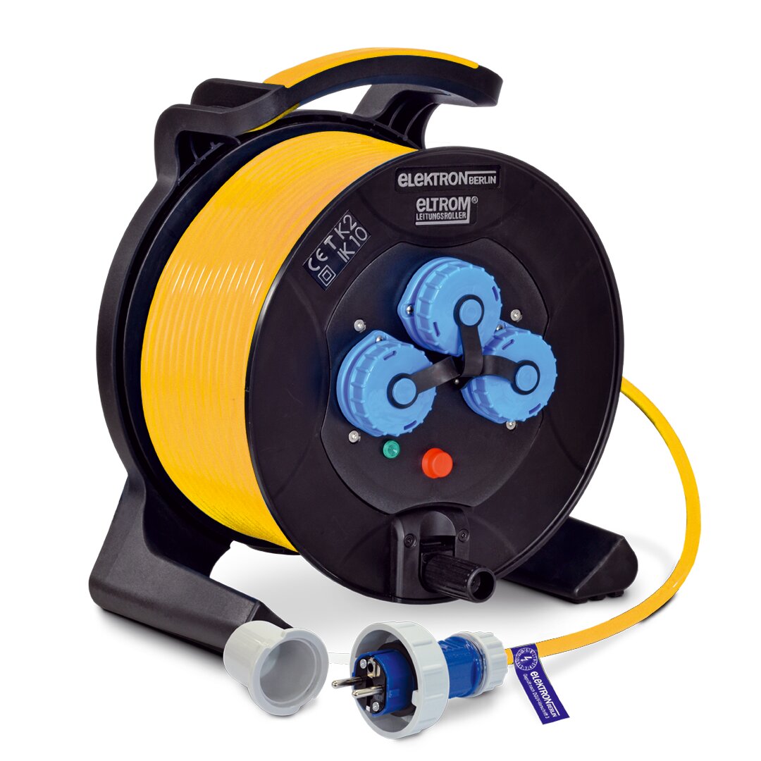 Kabeltrommel Eltrom®2 Schutzkontakt wasserdicht