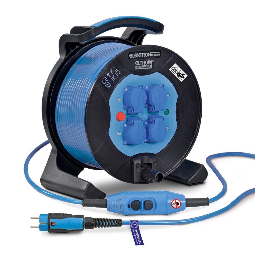 Kabeltrommel Eltrom®2 Personenschutz PRCD-S