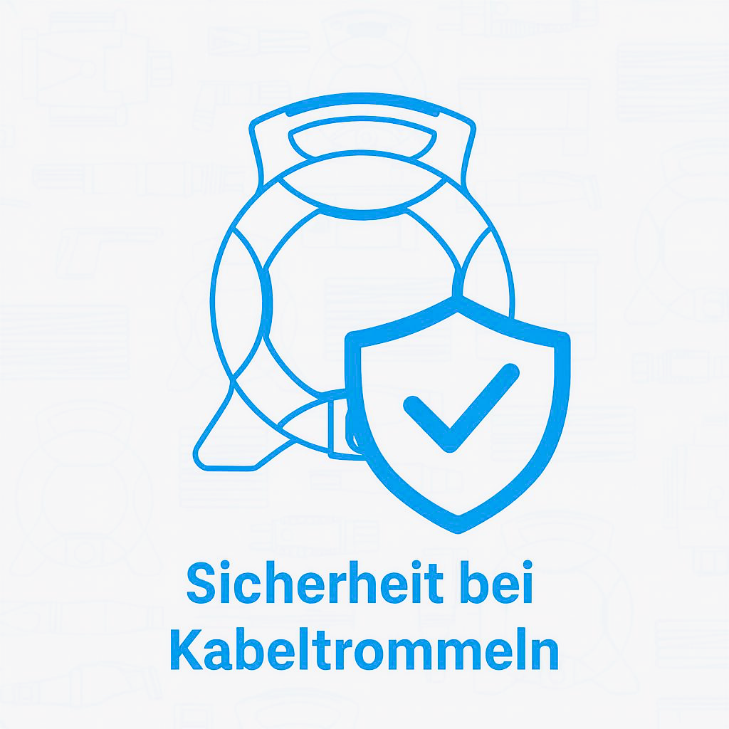 Sicherheit bei Kabeltrommeln