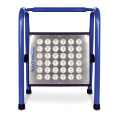 LED-Kompakt-Arbeitsleuchte 100 W im Gestell (Nr. 0451783) mit 5m Anschlussleitung ELPUR® 3G1 ,5 or. und anfl. Stecker 16A